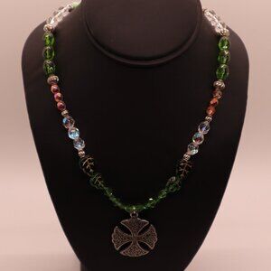 Beaded Necklace ( HANDMADE )